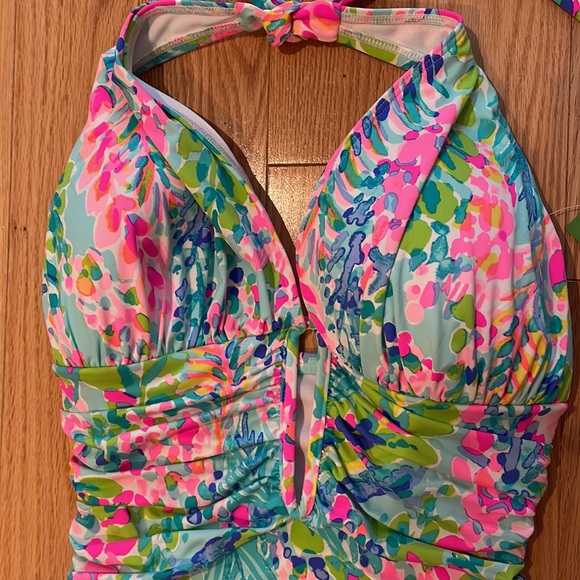 Lanai Halter One Piece Swimsuit - Picture 3 of 3